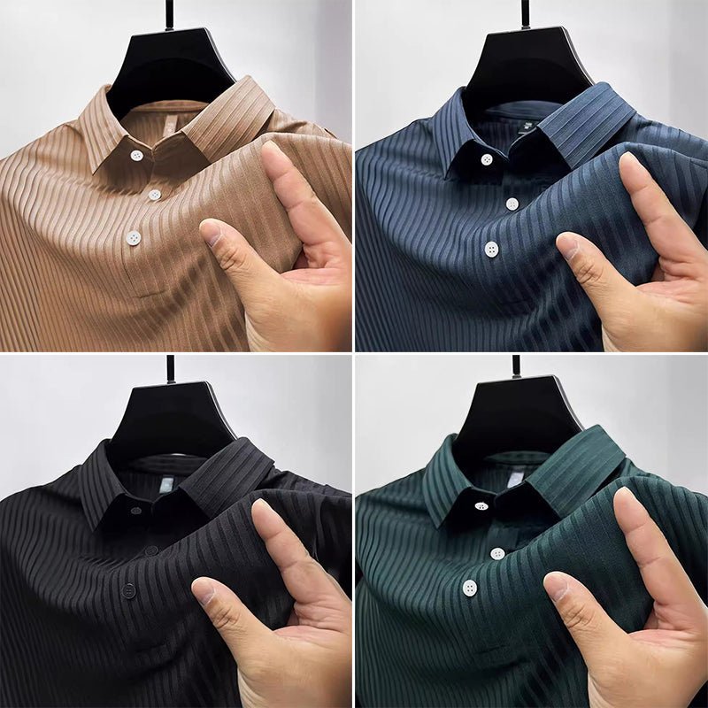 Hardfell | Duval Striped polo shirt