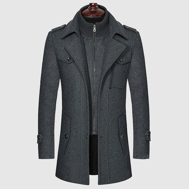 Hardfell | Duval Verdant wool blend coat