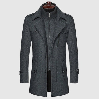 Hardfell | Duval Verdant wool blend coat
