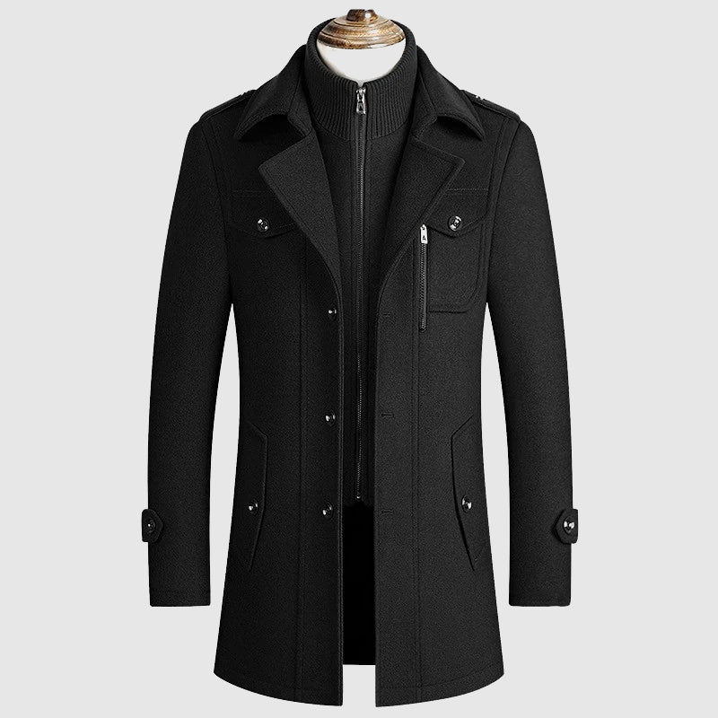 Hardfell | Duval Verdant wool blend coat