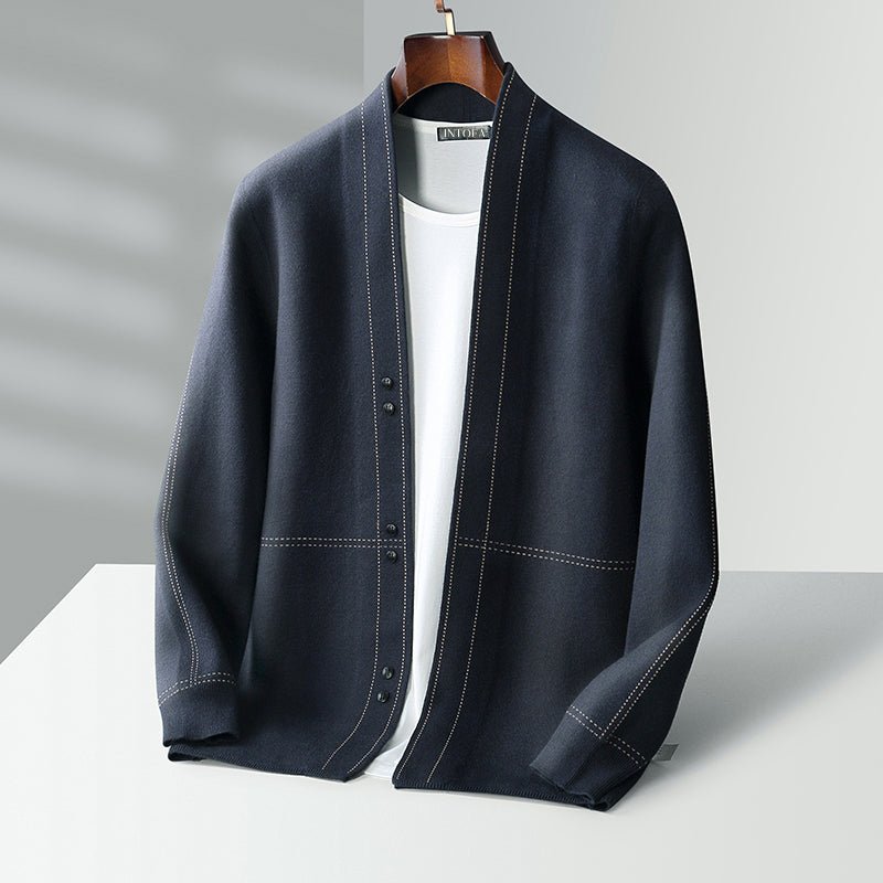 Hardfell | Duval cardigan in Weaver wool