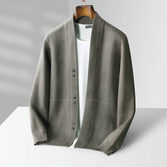 Hardfell | Duval cardigan in Weaver wool