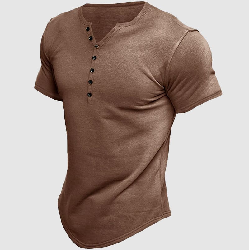 Hardfell | Lévêque Boss Henley T-Shirt