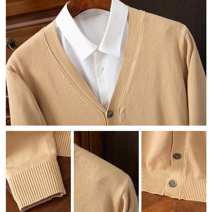 Hardfell | Lévêque Classic cashmere cardigan