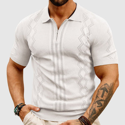 Hardfell | Lévêque knitted polo shirt