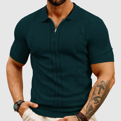 Hardfell | Lévêque knitted polo shirt