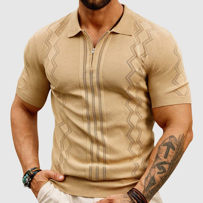Hardfell | Lévêque knitted polo shirt
