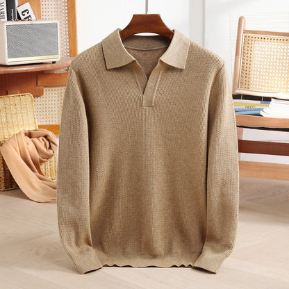 Hardfell | Lévêque knitted polo sweater