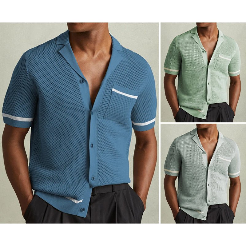 Hardfell | Lévêque retro knit shirt